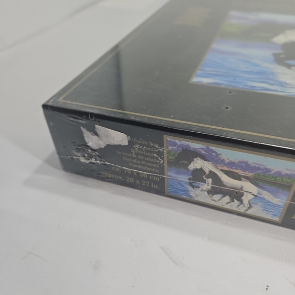 2001 Ravensburger 1000 Puzzle Running Horses Sealed New - Picture 5 of 9